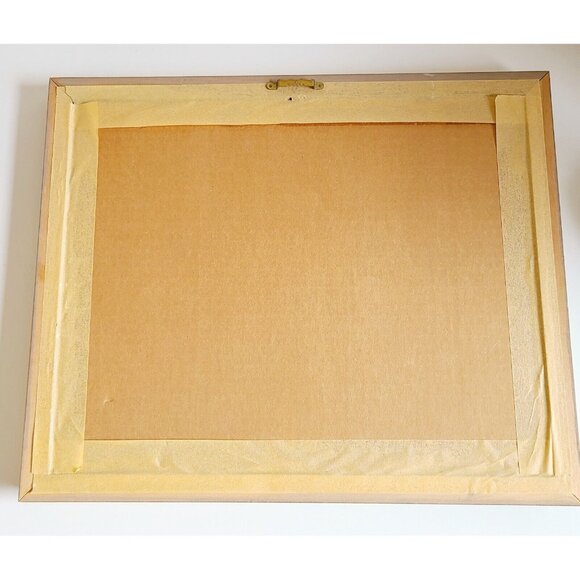 Art By Mary Vickers "New Friends" Lithograph Pencil Signed Glass Framed 182/500 - Picture 8 of 10